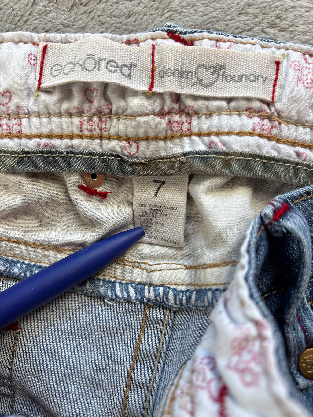 *Original* 2000s ECKORED Jeans Love Edition Bootcut Lowrise (29)