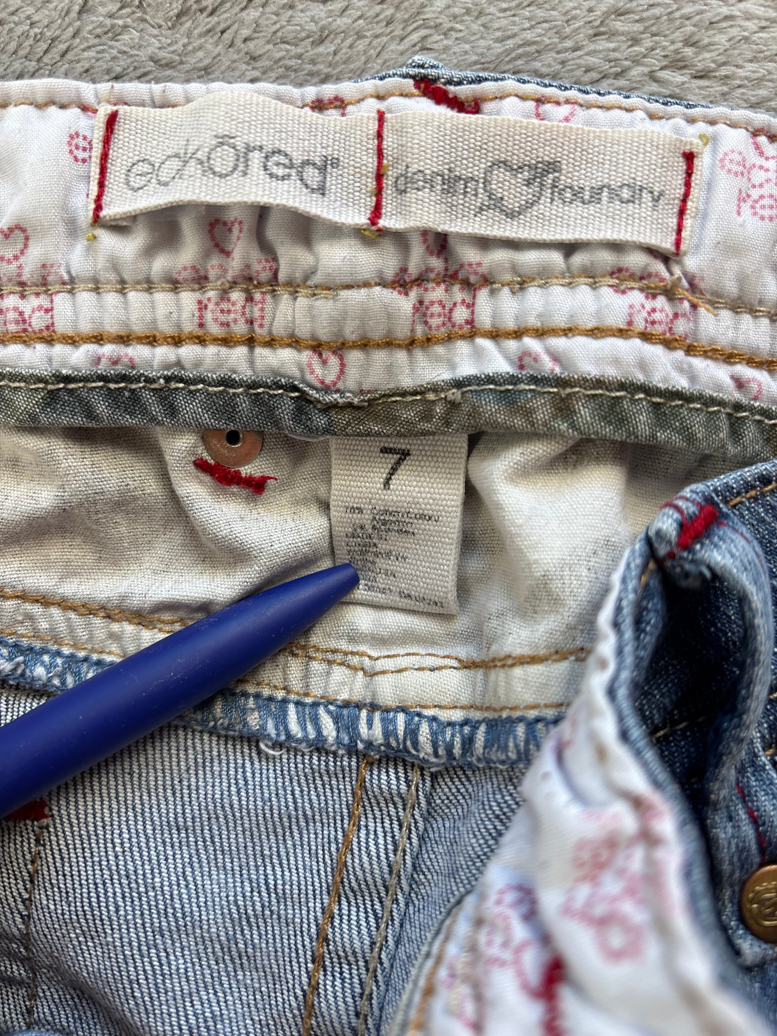 *Original* 2000s ECKORED Jeans Love Edition Bootcut Lowrise (29)