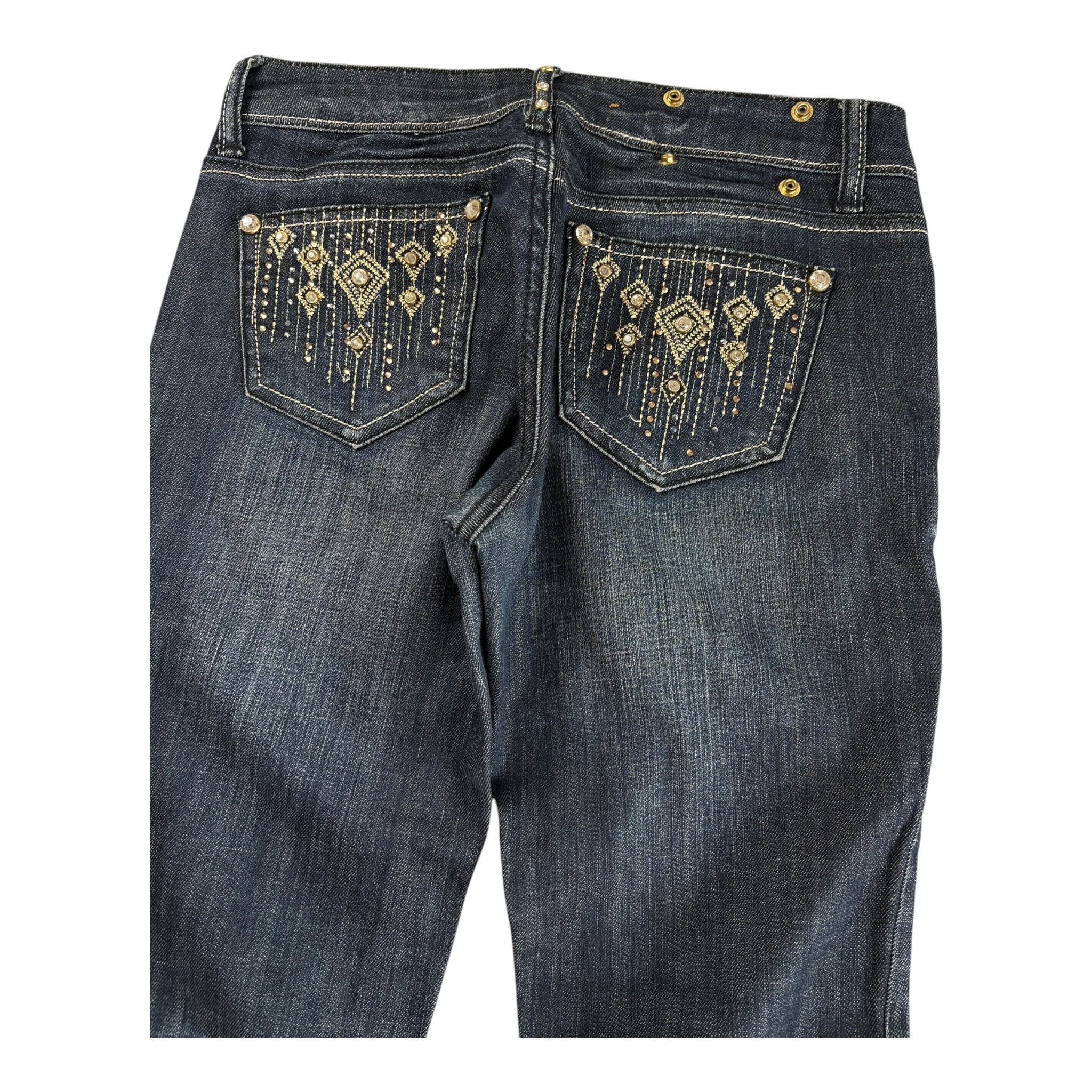 Vintage Grace in LA Jeans Lowrise Gold (28/S)