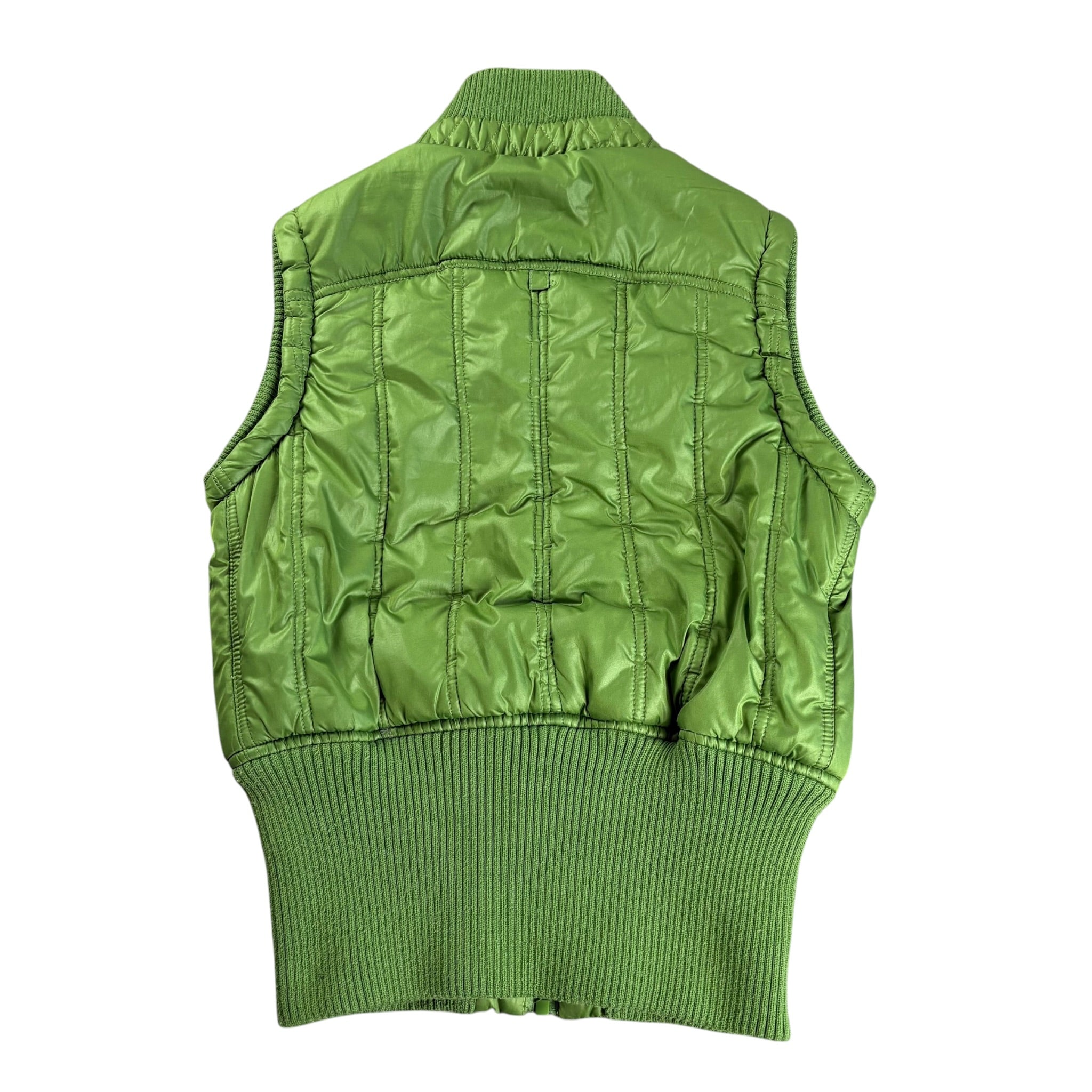 Super Cool Y2K Cropped Vest Tight Waist (S)