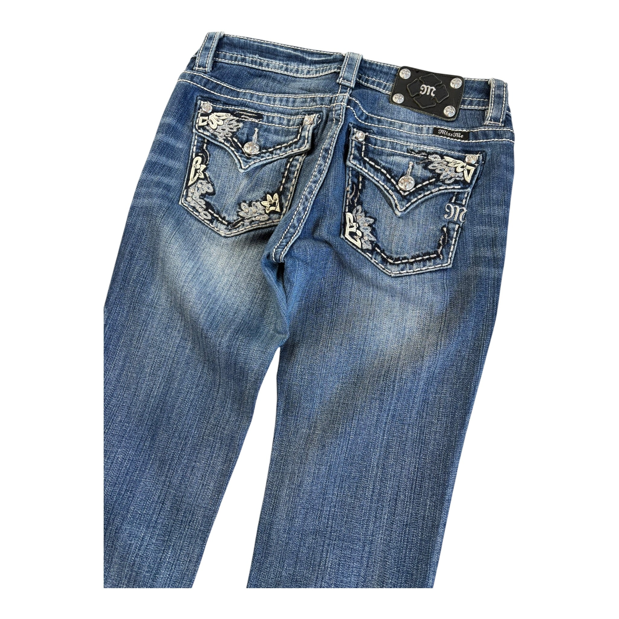 Vintage Y2K Miss Me Jeans Bootcut Lowrise (27)