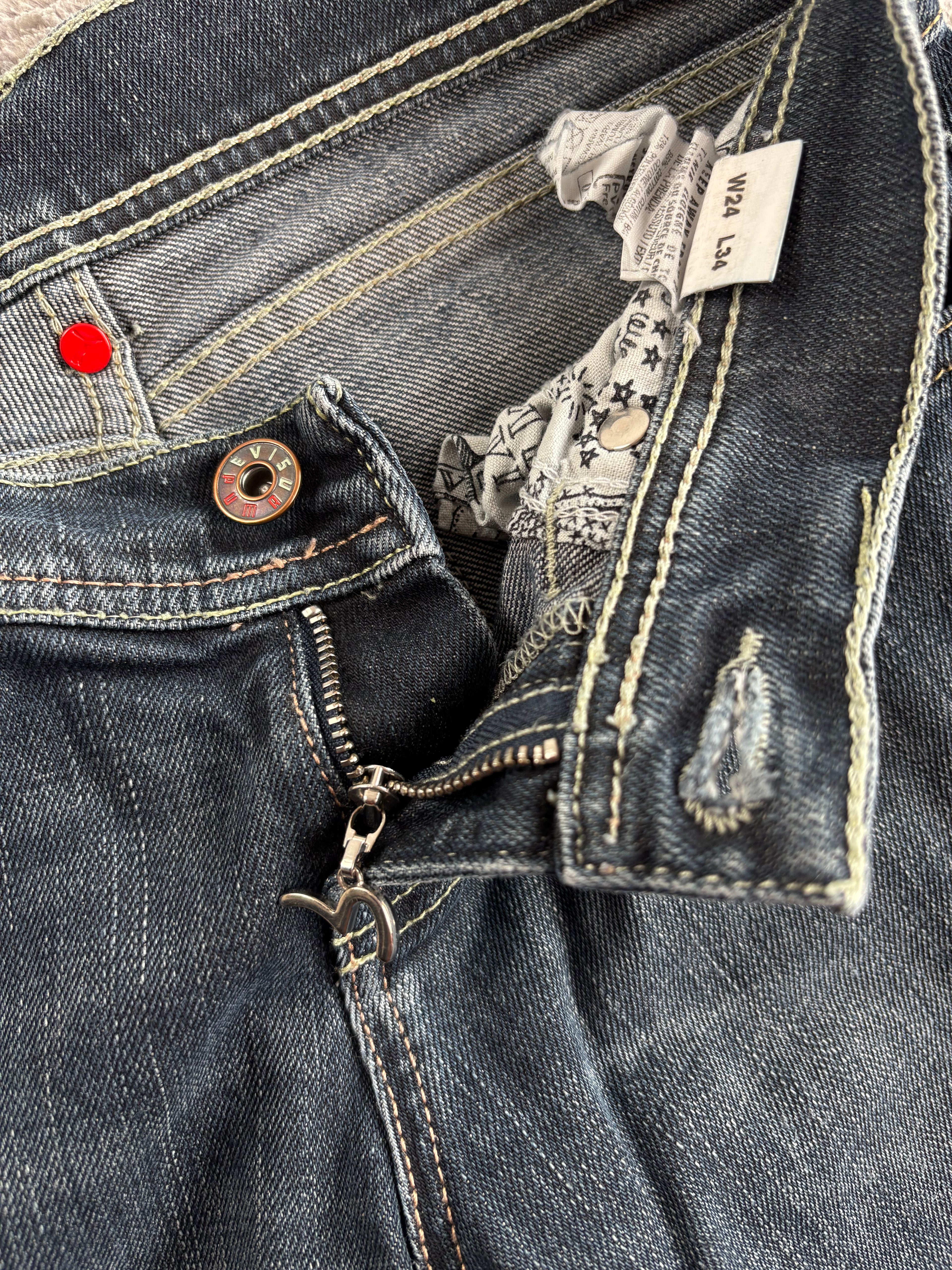 *RARE* Vintage Evisu Bootcut Super Lowrise (24/XXS)