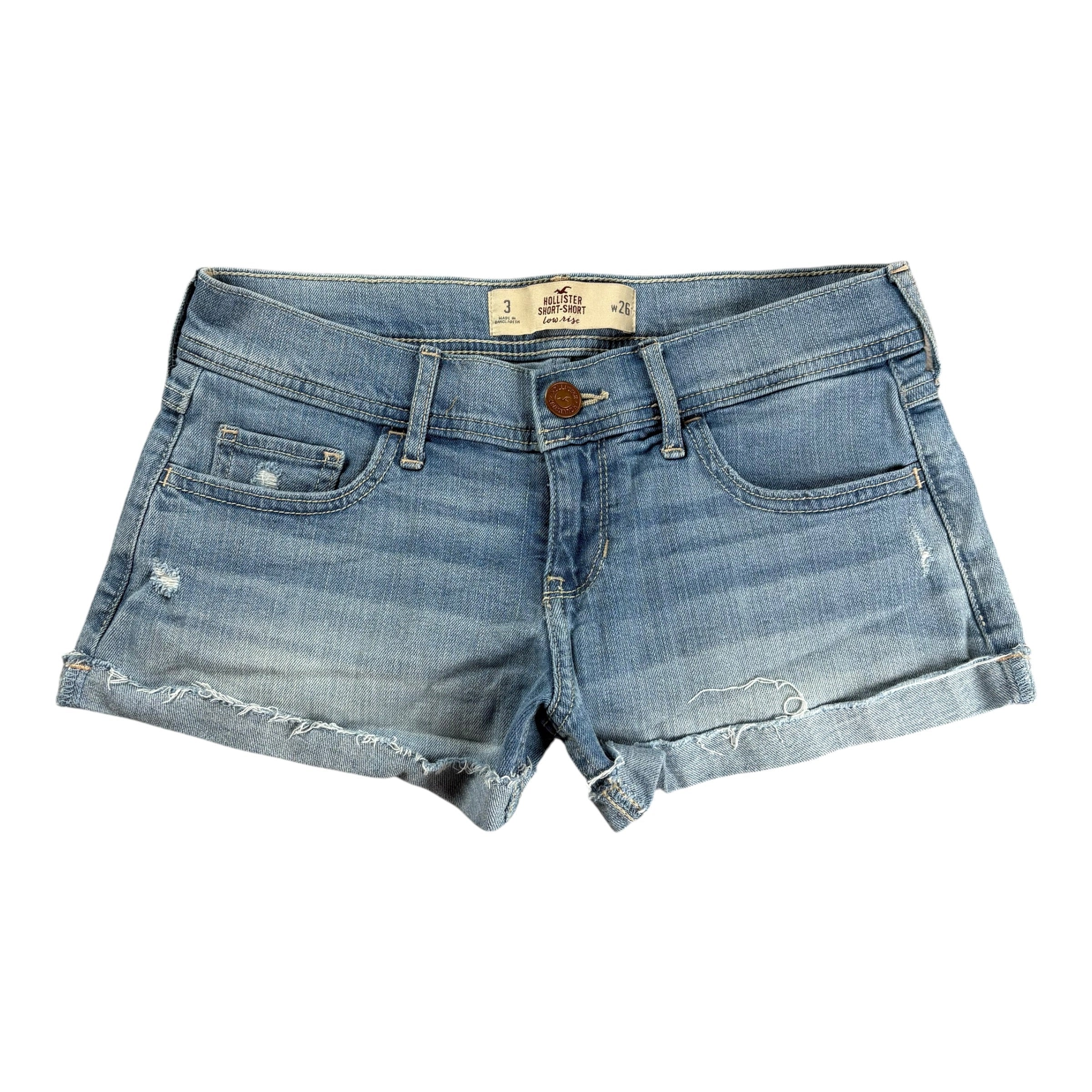 Vintage 2000s Hollister Shorts Lowrise (26)