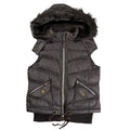 Vintage Cropped Tally Weijl Faux Fur Vest (S)