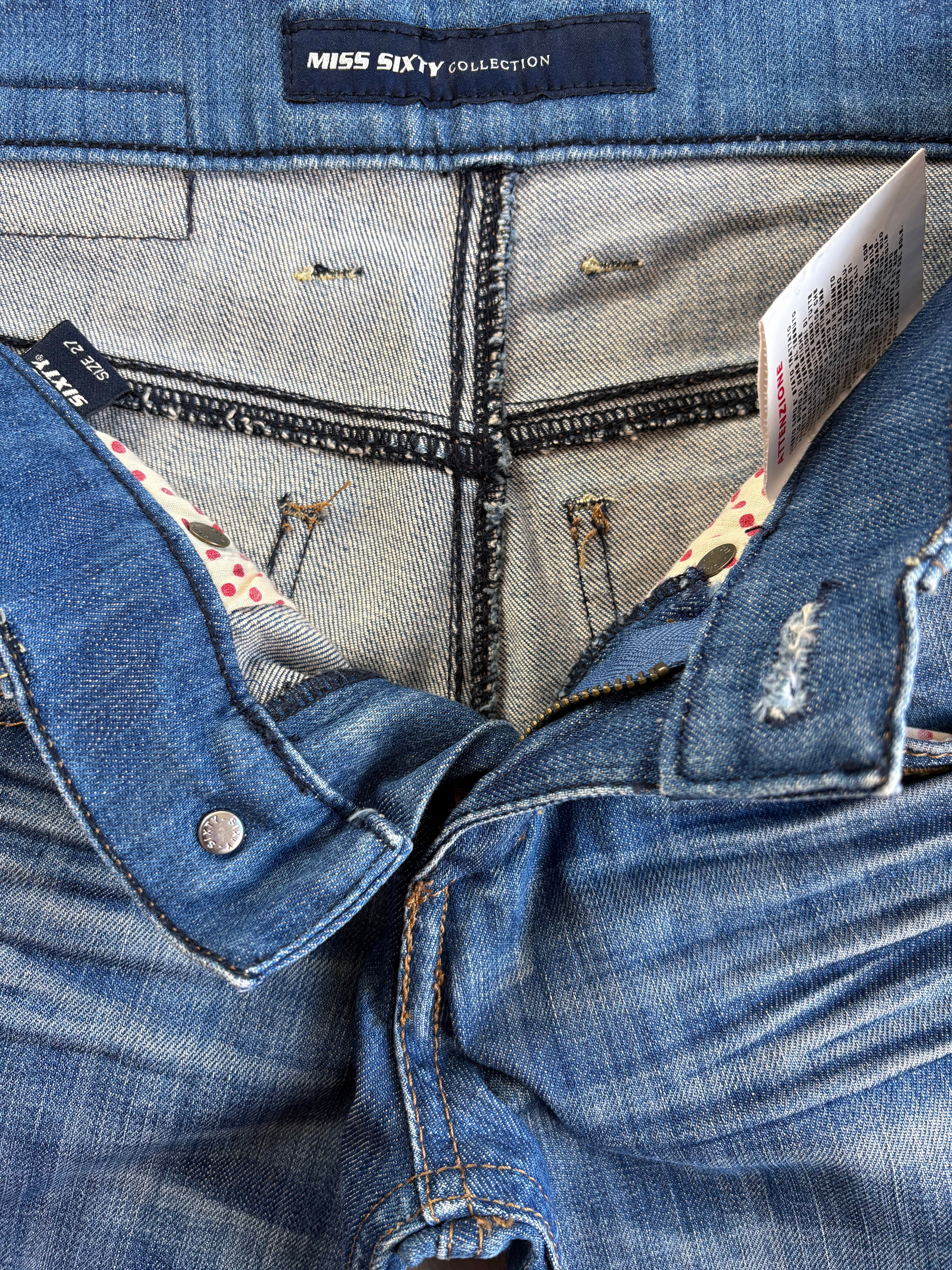 Vintage Early 2000s Miss Sixty Jeans Bootcut Super Lowrise (27)
