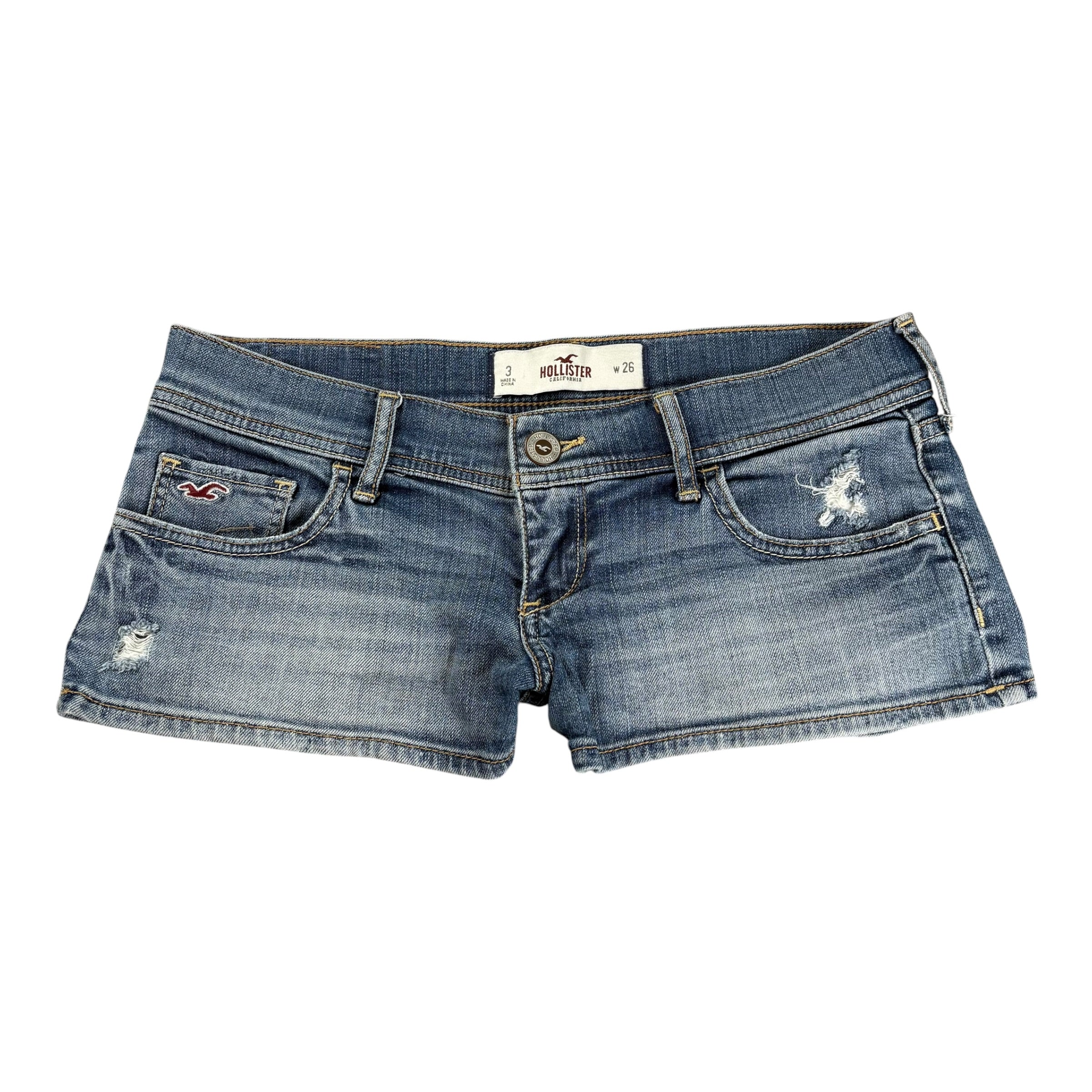 Vintage Early 2000s Hollister Micro-Shorts (25)