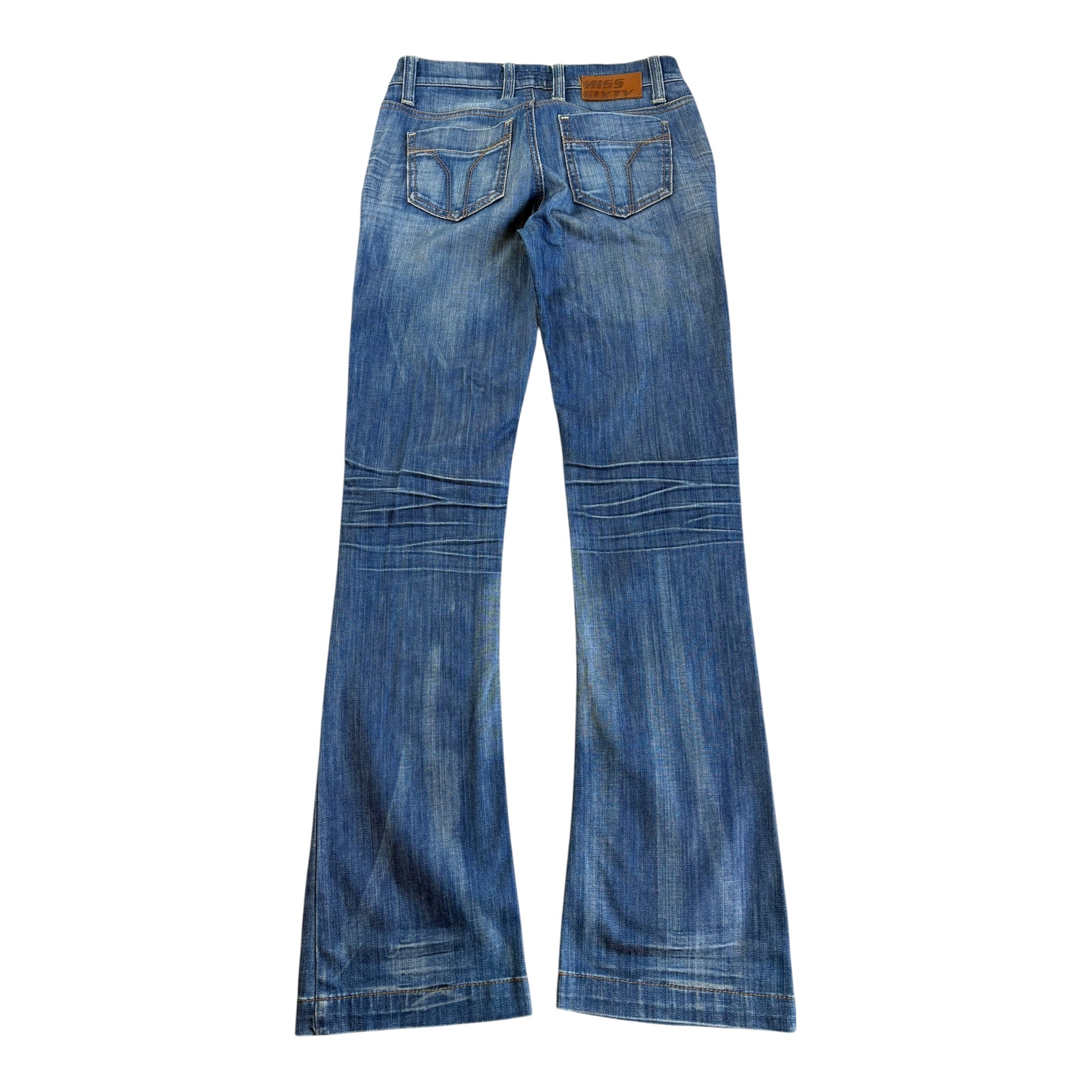 Vintage Early 2000s Miss Sixty Jeans Bootcut Super Lowrise (27)