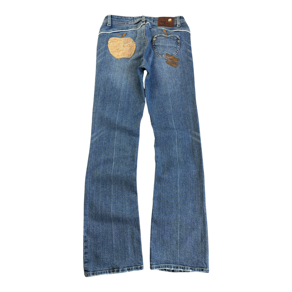 Vintage Y2K Apple Bottom Jeans Bootcut Lowrise (28)