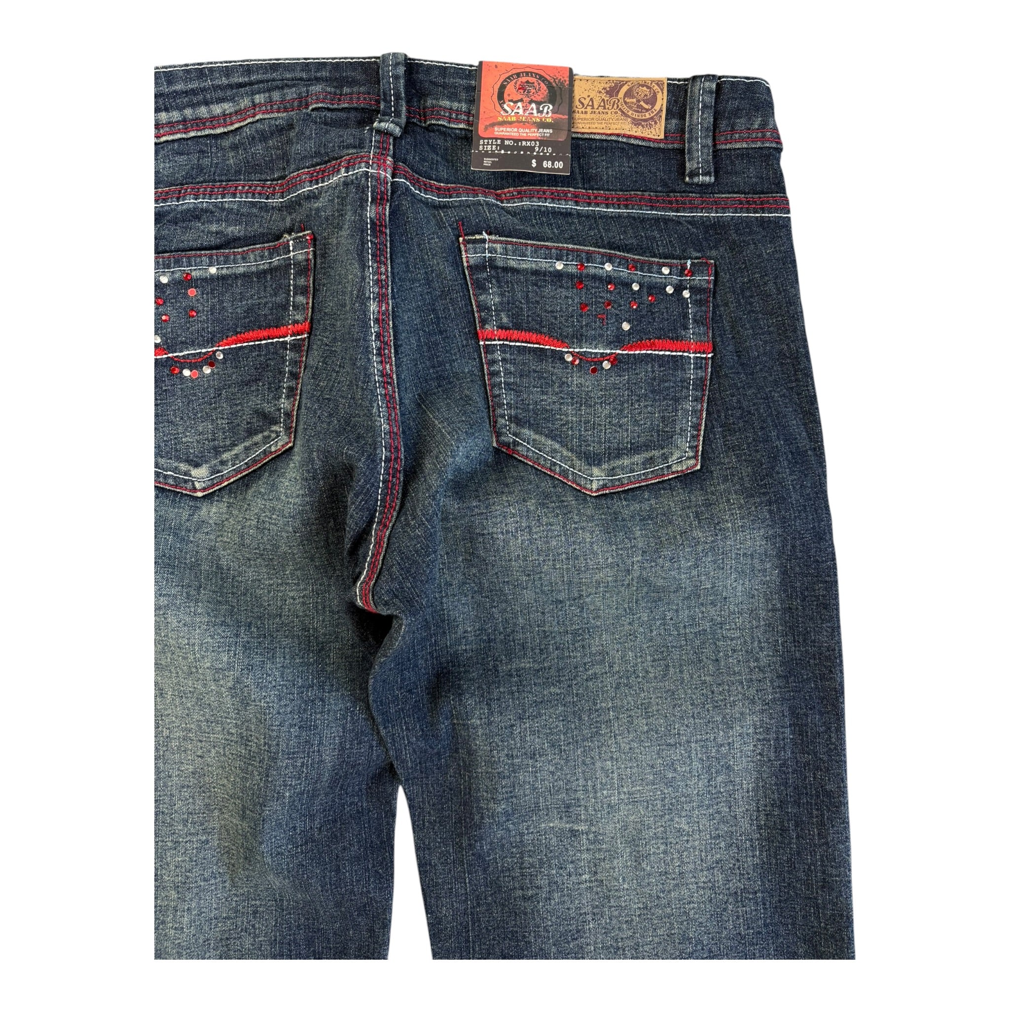 Vintage *Deadstock* Y2K SAAB Jeans OG 2000s with Tag (30)