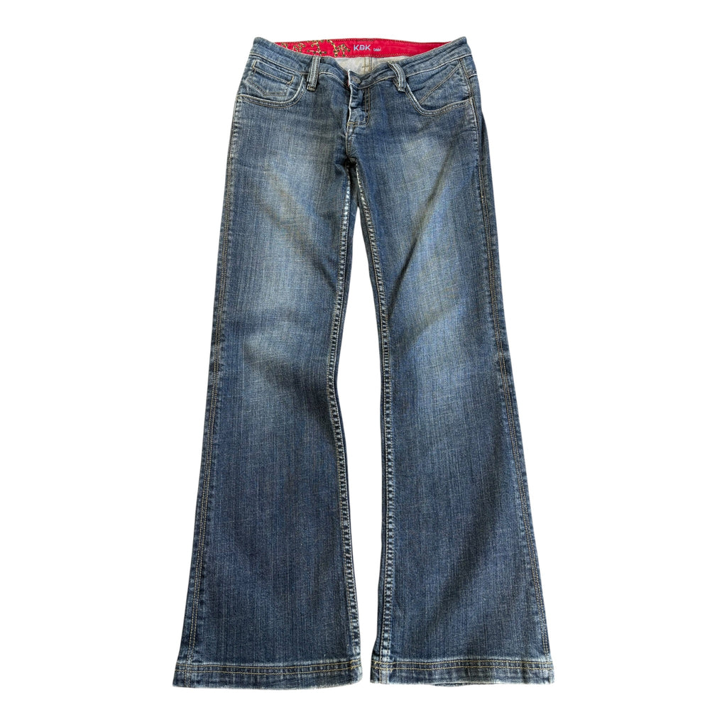 *Original* Y2K 2000s KBKDenim Japanese Jeans Flared Lowrise (29)