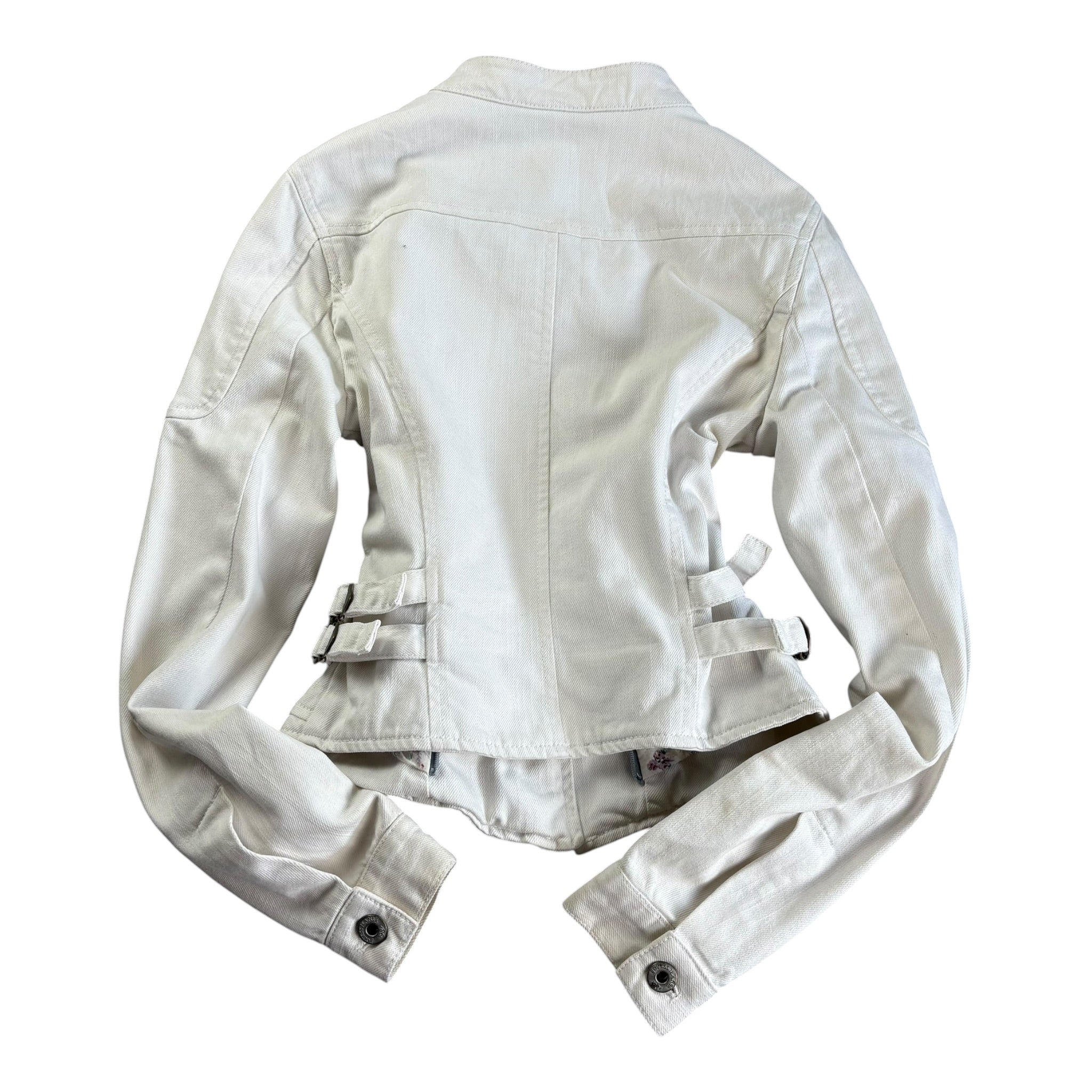 Vintage Y2K Guess LA Jeans-Jacket Easy Crop (XS)