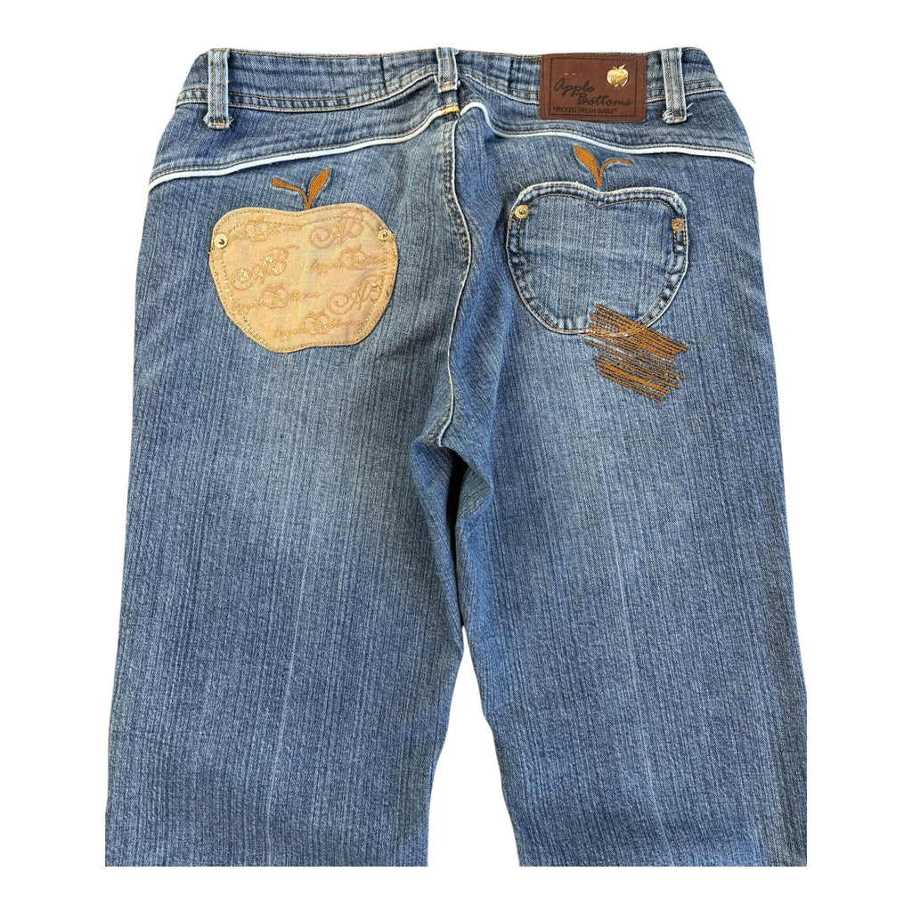 Vintage Y2K Apple Bottom Jeans Bootcut Lowrise (28)