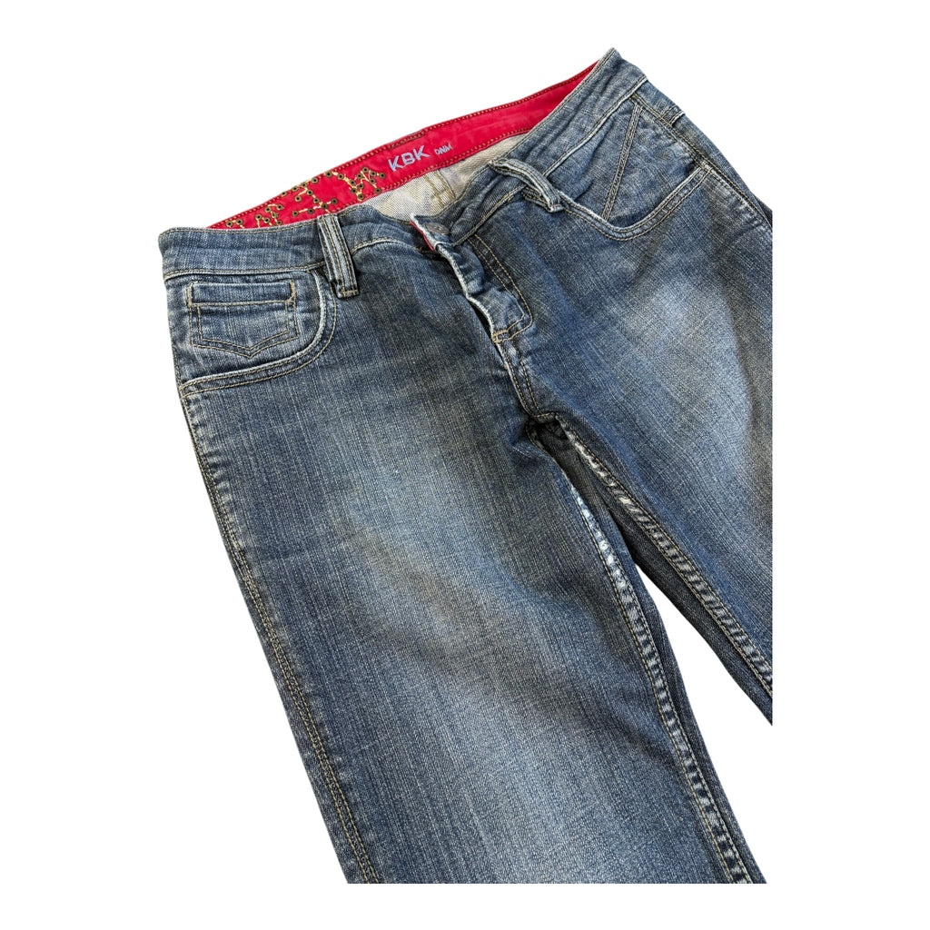 *Original* Y2K 2000s KBKDenim Japanese Jeans Flared Lowrise (29)