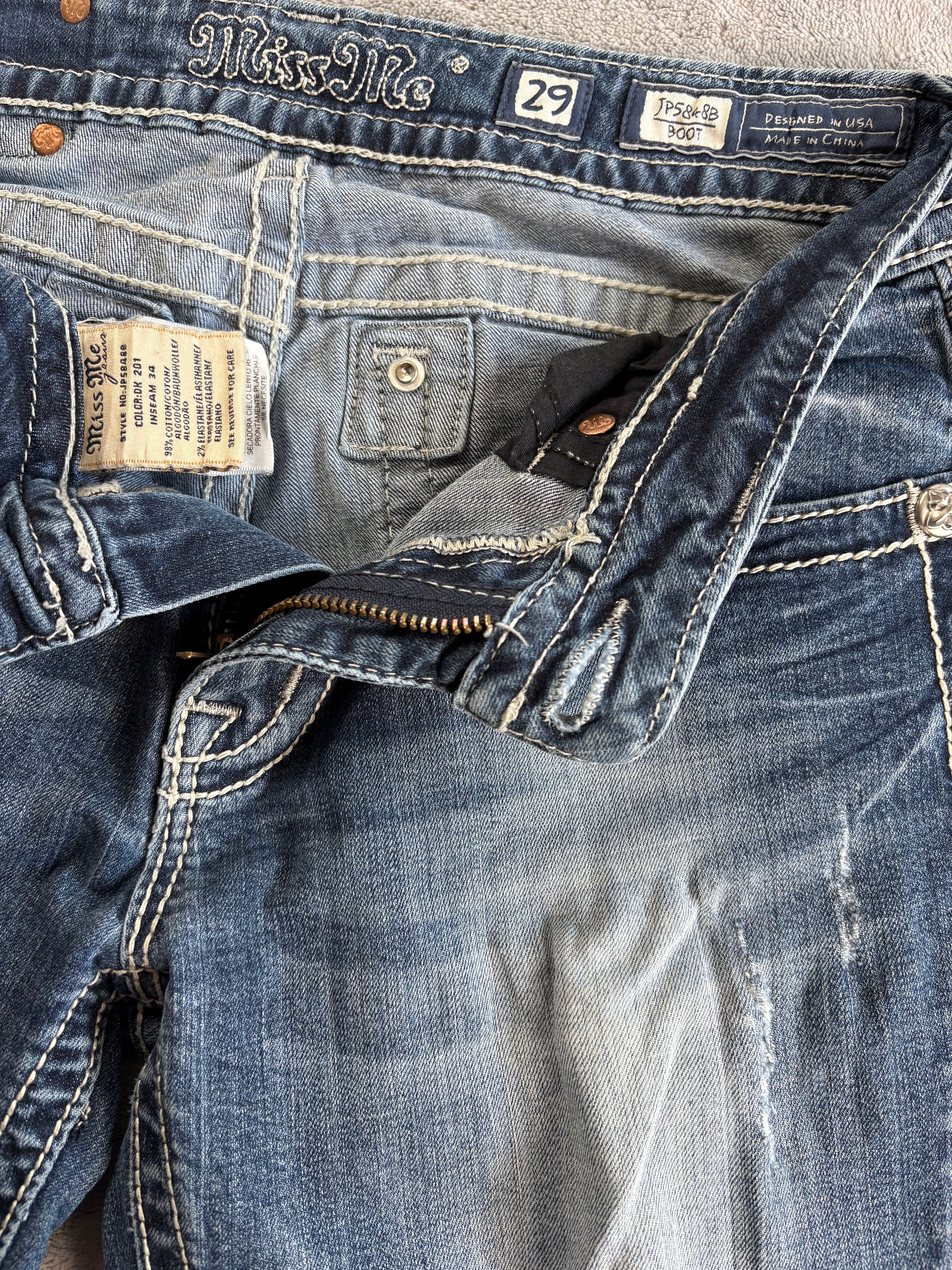 Vintage Miss Me Jeans Bootcut Lowrise (29)