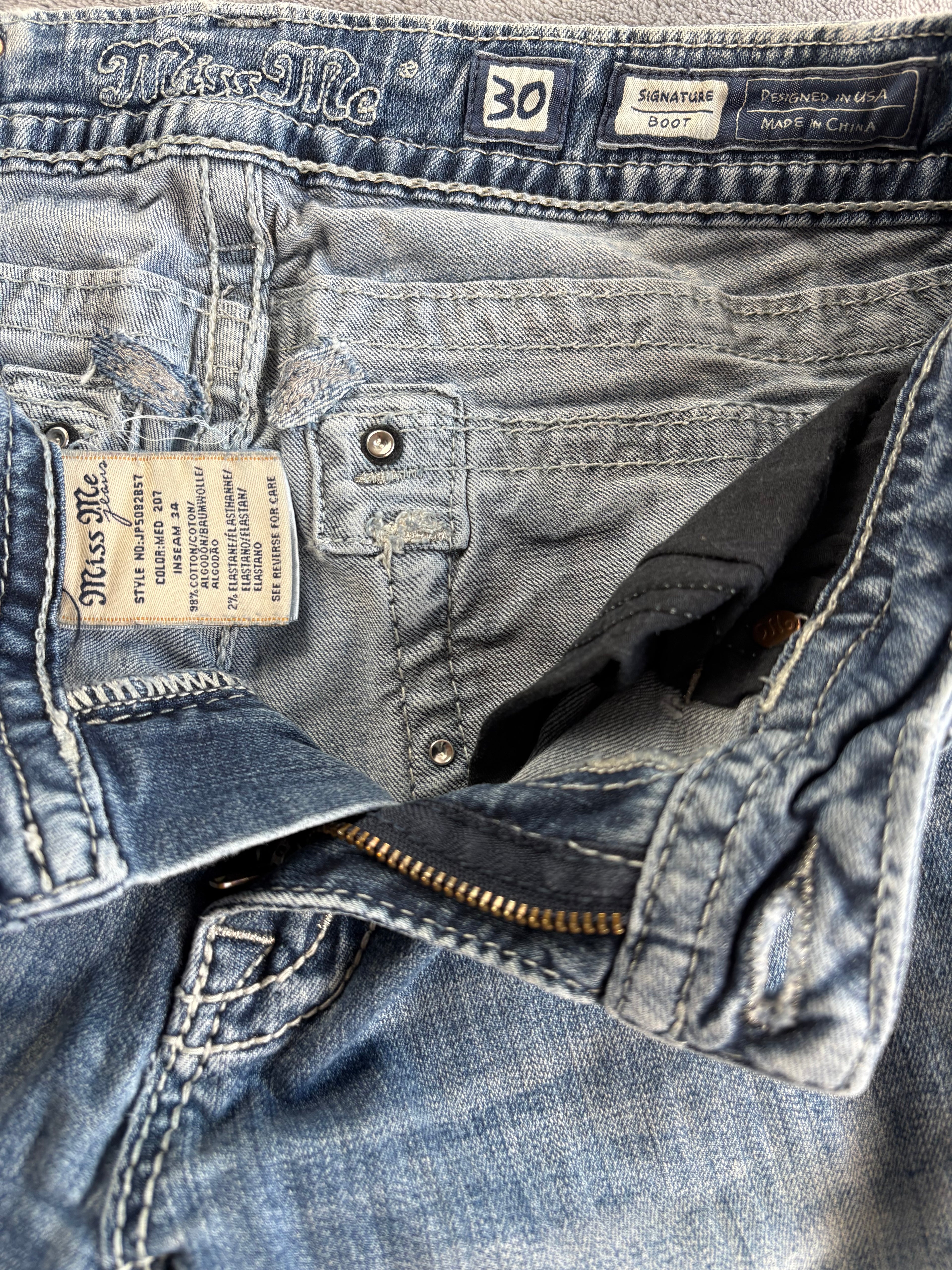 Vintage Miss Me Jeans Bootcut Lowrise (30)