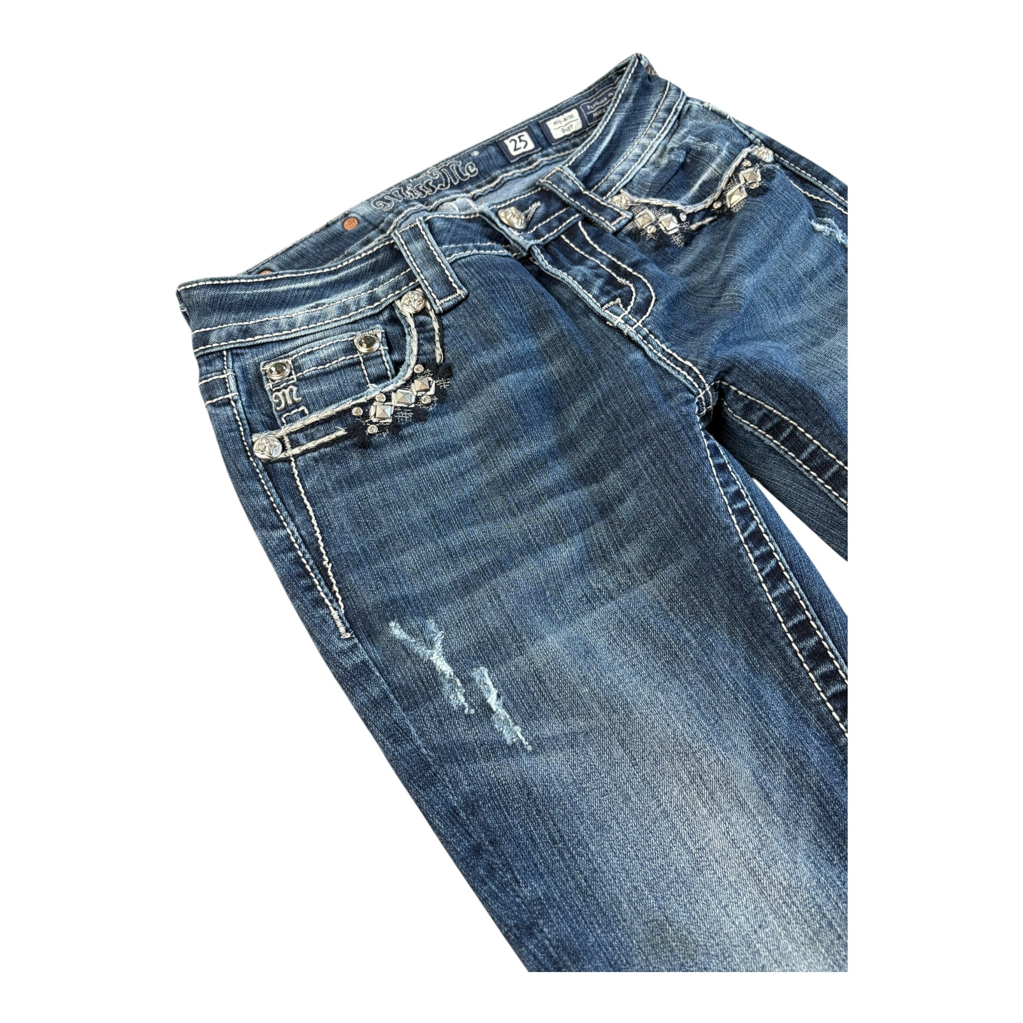Vintage Miss Me Jeans Bootcut Midrise (25)