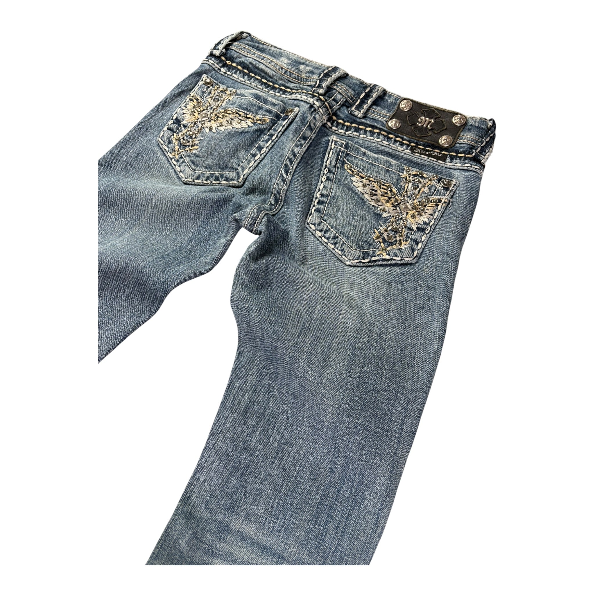 Vintage Miss Me Jeans Straight Lowrise (25)