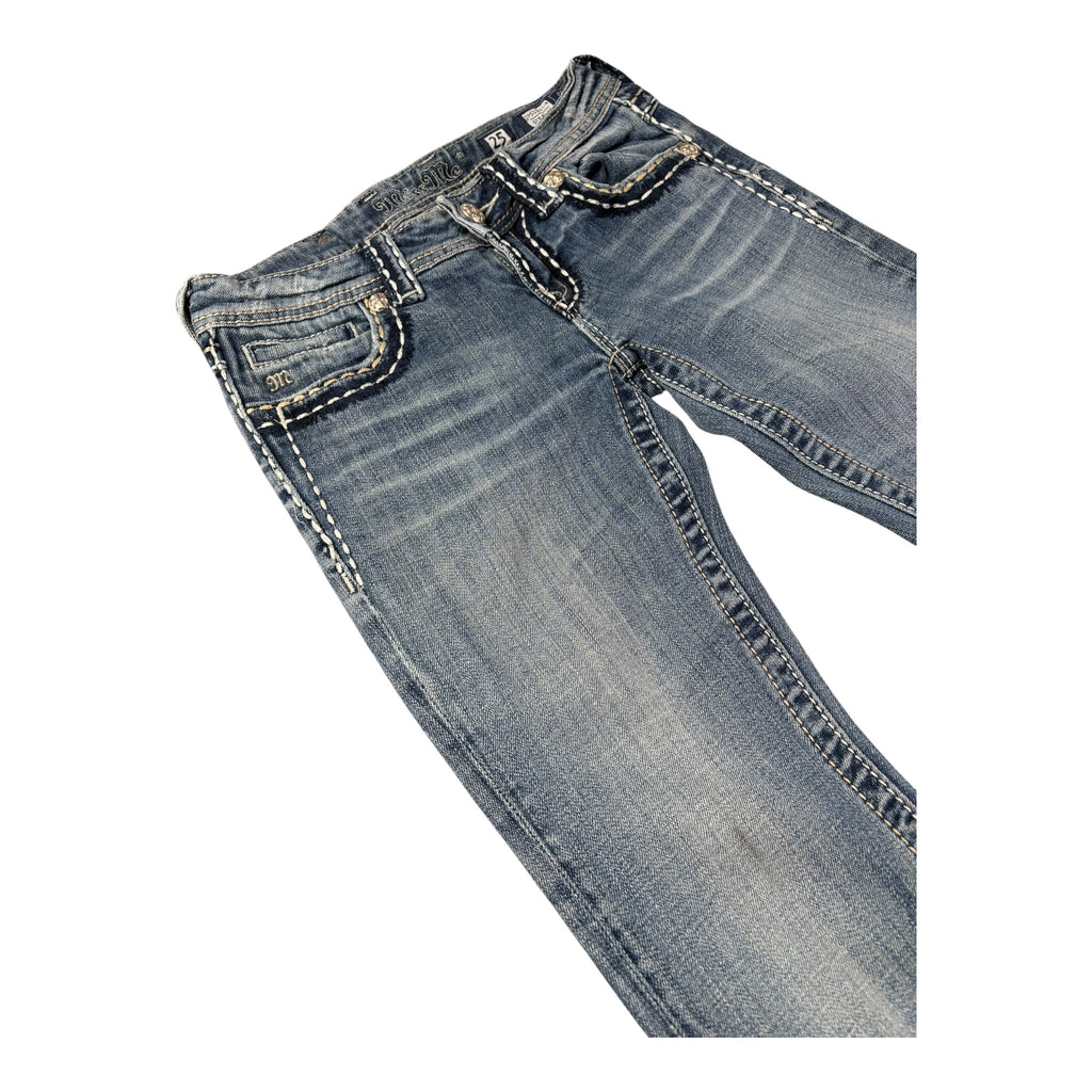 Vintage Miss Me Jeans Straight Lowrise (25)