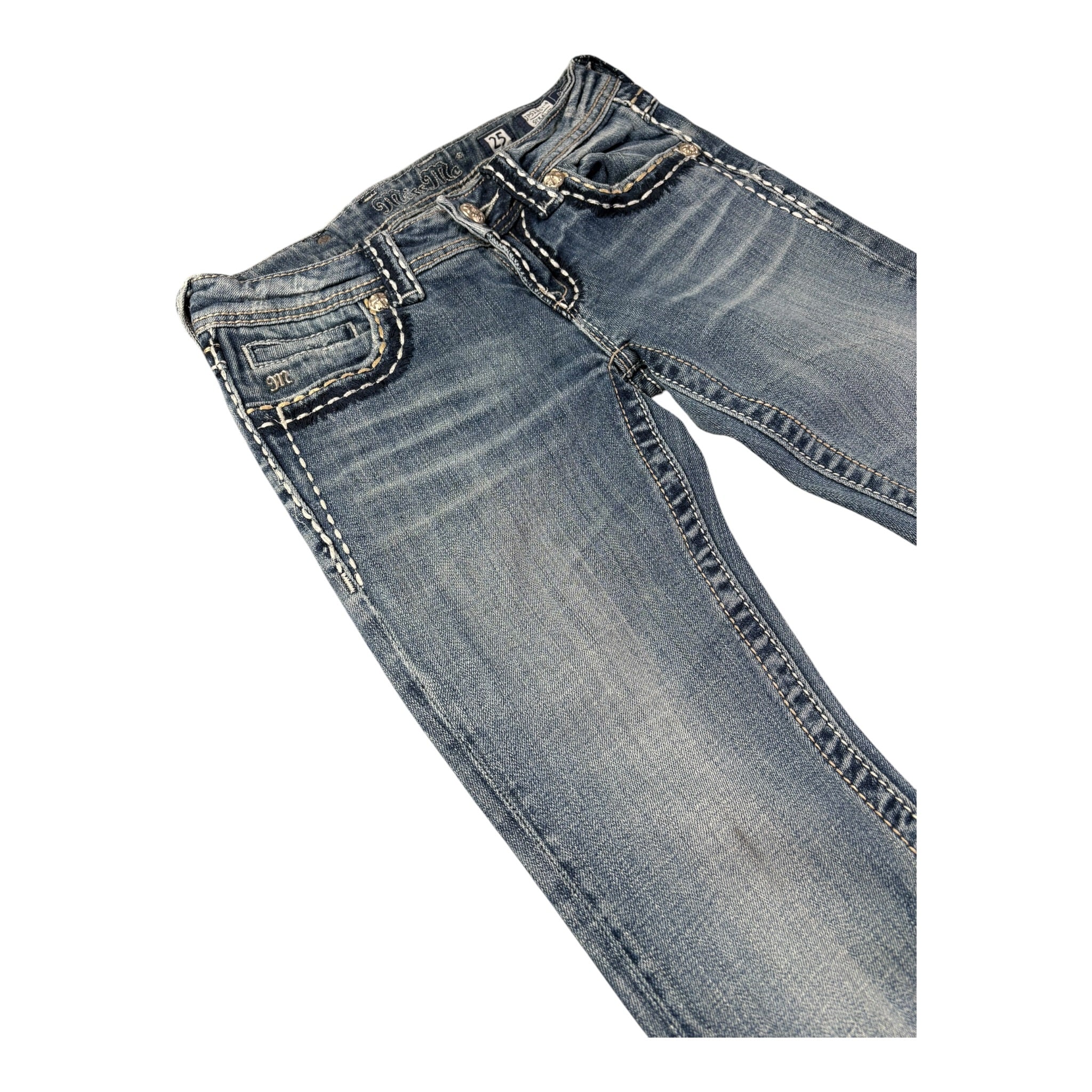Vintage Miss Me Jeans Straight Lowrise (25)