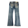 Vintage Rock Revival Jeans Staceya Bootcut Lowrise (27)