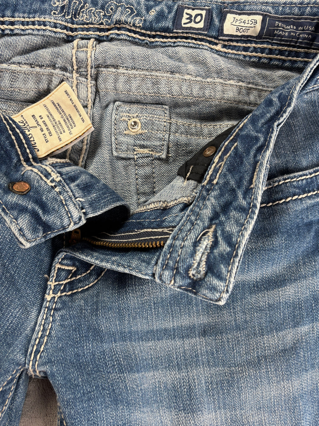 Vintage Miss Me Jeans Bootcut Lowrise (30)