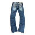 Vintage Rock Revival Jeans Bluebell Straight Lowrise (26)