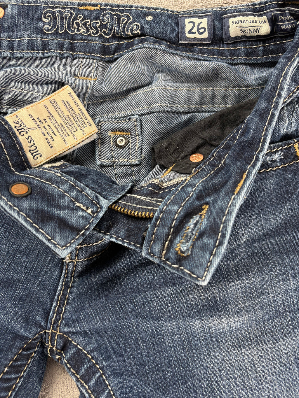 Vintage Miss Me Jeans Skinny Lowrise (26)