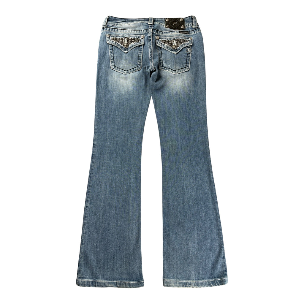 Vintage Washed Miss Me Jeans Bootcut Lowrise (29)
